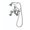 Butler & Rose Caledonia Lever Wall Mounted Bath Shower Mixer With Kit - Chrome