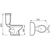 Butler & Rose Catherine Bathroom Suite with Vanity Unit, Toilet & Soft Close Seat