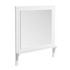 Butler & Rose Mirror with Shelf & Arctic White Frame - 1200 x 1400mm