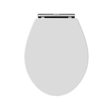 Butler & Rose Catherine White Soft Closing Top Fix Toilet Seat