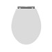 Butler & Rose Catherine White Soft Closing Top Fix Toilet Seat