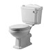 Butler & Rose Winston Traditional Close Coupled Toilet & Seat - 760mm Projection