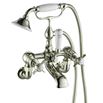 Butler & Rose Caledonia Pinch Wall Mounted Bath Shower Mixer With Kit