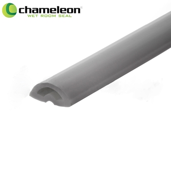 Uniblade Chameleon Grey Rubber Threshold Wet Room Floor Seal - 1200mm