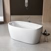 Charlotte Edwards Ceres White Freestanding Bath - 1400 x 750mm