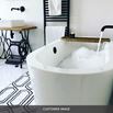 Charlotte Edwards Strand White Freestanding Bath
