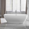 Charlotte Edwards Thebe White Freestanding Bath - 1700 x 750mm