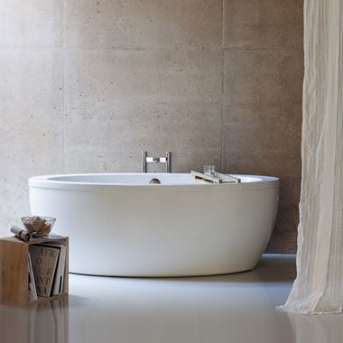 Cleargreen Freesuerte Double Ended Freestanding Bath - 1740 x 865mm