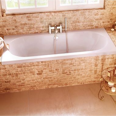 Cleargreen Verde Double Ended Bath 1600 x 750mm