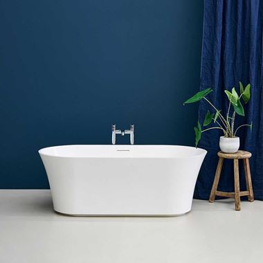 Clearwater Armonia Natural Stone Freestanding Bath - 1550 x 750mm