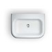 Clearwater Natural Stone 650mm Roll Top Basin with Stainless Steel Wash Stand