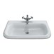 Clearwater Natural Stone 750mm Roll Top Basin with Stainless Steel Wash Stand