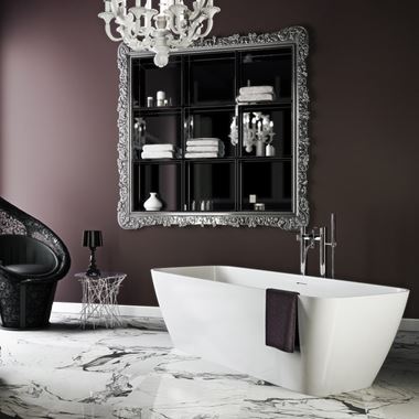 Clearwater Vicenza Grande ClearStone Freestanding Bath