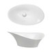 Crosswater Alice Cast Mineral Marble Countertop Basin