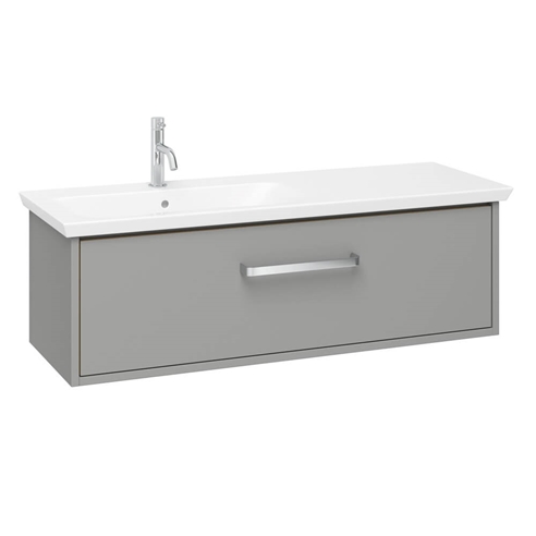 Crosswater Arena Console 1100mm Wall Mounted Vanity Unit & Left Hand Basin