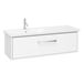 Crosswater Arena Console 1100mm Wall Mounted Vanity Unit & Left Hand Basin