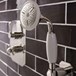 Crosswater Belgravia Shower Handset with Wall Outlet and Hose - Nickel