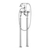 Crosswater Belgravia Lever Floor Standing Bath Shower Mixer with Shower Kit