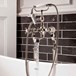Crosswater Belgravia Crosshead Floorstanding Bath Shower Mixer with Shower Kit
