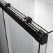 Crosswater Design+ Matt Black 8mm Easy Clean Sliding Shower Door - 1500mm