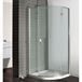 Crosswater Design Quadrant Single Hinged Shower Enclosure - 900mm