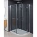 Crosswater Design Offset Quadrant Single Hinged Shower Enclosure - 1000 x 800mm