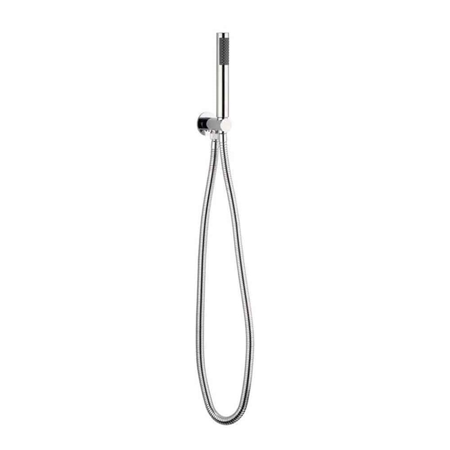 Crosswater Designer Shower Handset with Wall Outlet and Hose - Chrome