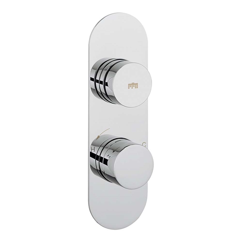 Crosswater Dial Central Concealed Thermostatic 1 Outlet Shower Valve