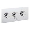 Crosswater Dial Kai Lever Concealed Thermostatic 2 Outlet Shower Valve - Landscape