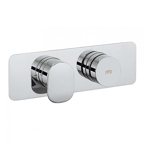 Crosswater Dial Pier Concealed Thermostatic 1 Outlet Shower Valve