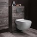 Crosswater Back To Wall Toilet Furniture Unit - Driftwood