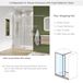 Crosswater Gallery 10 Walk In Shower Enclosure 10mm Panels with Multiple Configurations - Matt Black