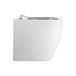 Crosswater Glide II Back to Wall Rimless Gloss White Toilet & Soft Close Seat - 510mm Projection