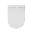 Crosswater Glide II Wall Hung Rimless Gloss White Toilet & Soft Close Seat - 510mm Projection
