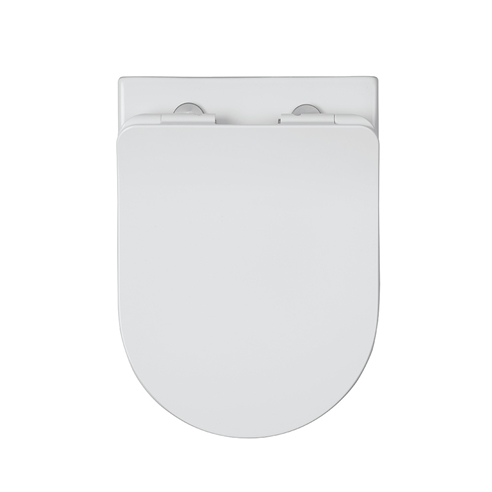 Crosswater Glide II Rimless Wall Hung Gloss White Toilet & Soft Close Seat
