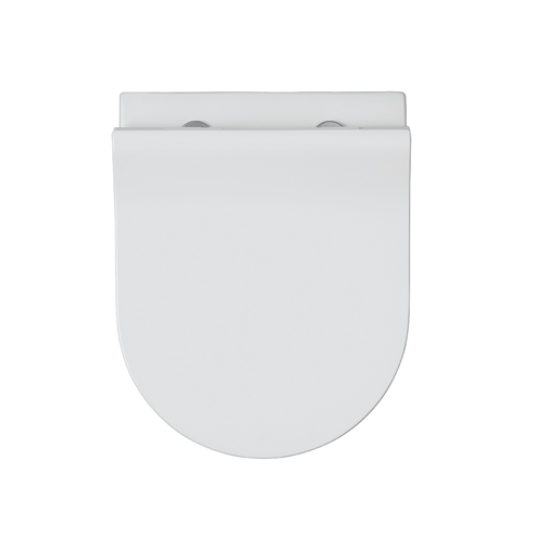 Crosswater Glide II Wall Hung Rimless Matt White Toilet & Soft Close Seat