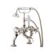 Crosswater Belgravia Crosshead Bath and Shower Mixer with Shower Kit - Deck Mounted, Nickel