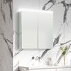 Crosswater Image Illuminated Mirror Cabinet with Shaver Socket & Colour Change LED's - 500, 700 & 900mm