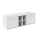 Crosswater Infinity Double Wall Mounted Drawer Unit & Double Base Unit with Worktop - 1400mm