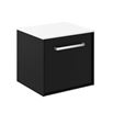Crosswater Infinity Single Wall Mounted Drawer Unit with Worktop - 500mm