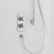 Crosswater Kai Lever Concealed Thermostatic Shower Valve with 3 Way Diverter