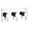 Crosswater Kai Lever Concealed Thermostatic Shower Valve with 3 Way Diverter - Landscape