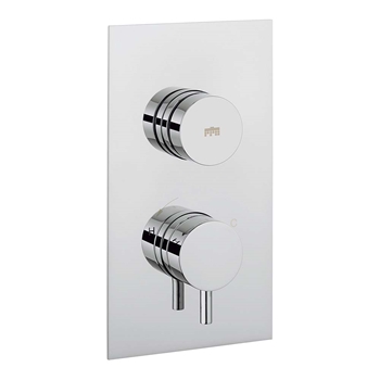 Crosswater Dial Kai Lever Concealed Thermostatic 1 Outlet Shower Valve