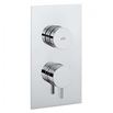 Crosswater Dial Kai Lever Concealed Thermostatic 1 Outlet Shower Valve