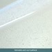 Crosswater Kai Anti-Slip Rectangular 25mm White Stone Resin Shower Tray