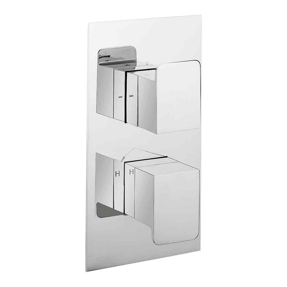 Crosswater KH Zero 3 Concealed Thermostatic Shower Valve with 2 Way Diverter 