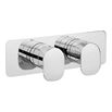 Crosswater KH Zero 2 Concealed Thermostatic Shower Valve with 2 Way Diverter - Landscape