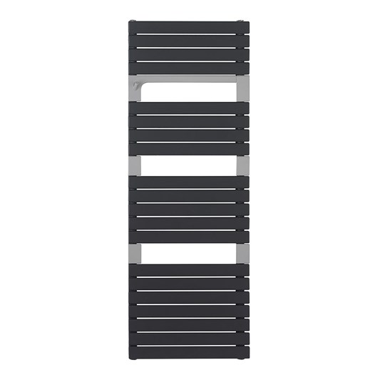 Crosswater Levante Heated Towel Rail with Integrated Swing Towel Rail - 1360 x 550mm
