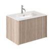 Crosswater Limit 700mm Wall Hung Single Slatted Drawer Vanity Unit & Basin Options