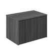 Crosswater Limit 700mm Wall Hung Single Slatted Drawer Vanity Unit & Steelwood Countertop - Steelwood & Anthracite